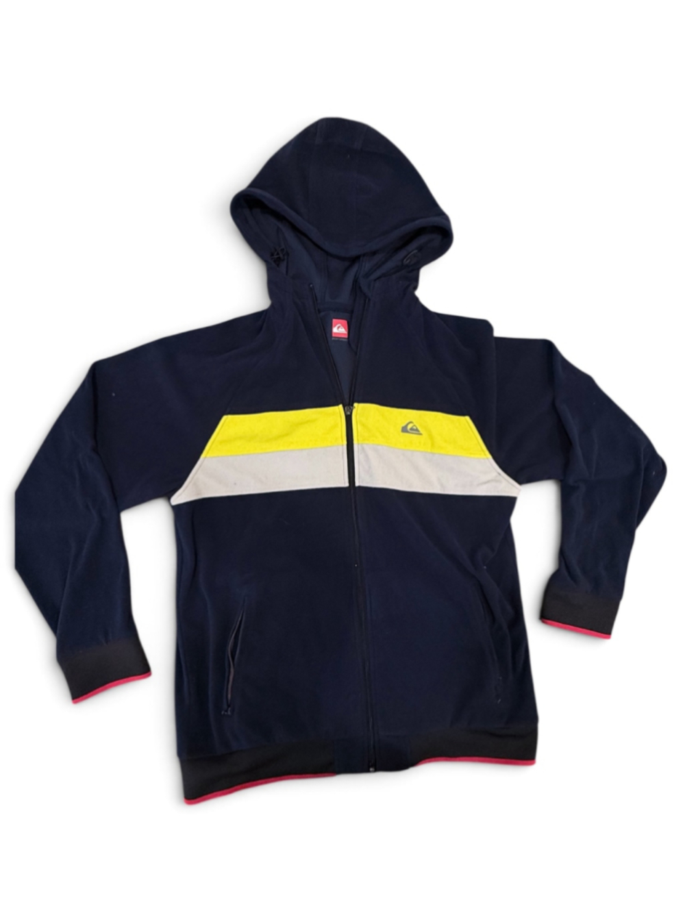 Men's Quiksilver Performance jacket Navy Yellow Gray XL